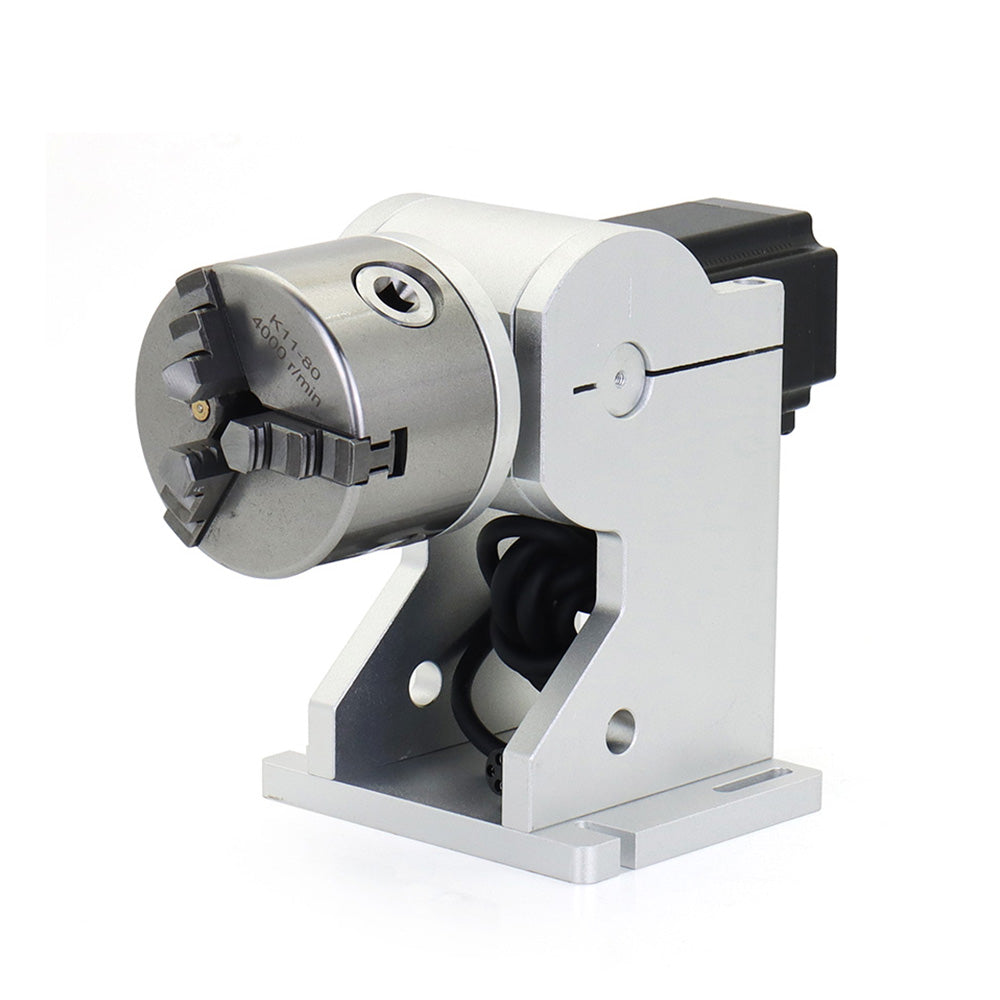 wavetopsign-rotary-worktable-chuck-diameter-80mm-100mm-rotary-attachment-with-driver-dm542-3500r-min-for-laser-marking-machine