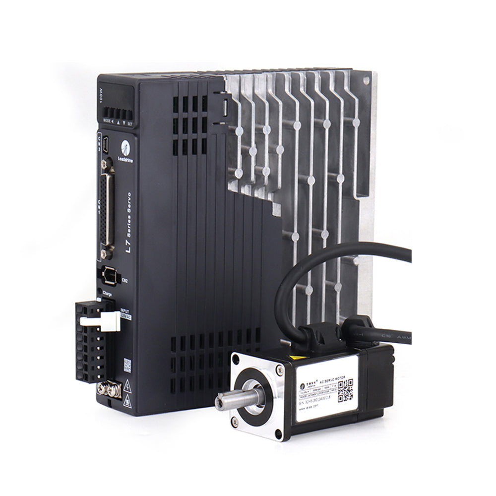 leadshine-high-voltage-ac-servo-motor-kits-100w-0-318n-m-1a-shaft-diameter-8mm-driver-l7-100-for-laser-engraving-machine