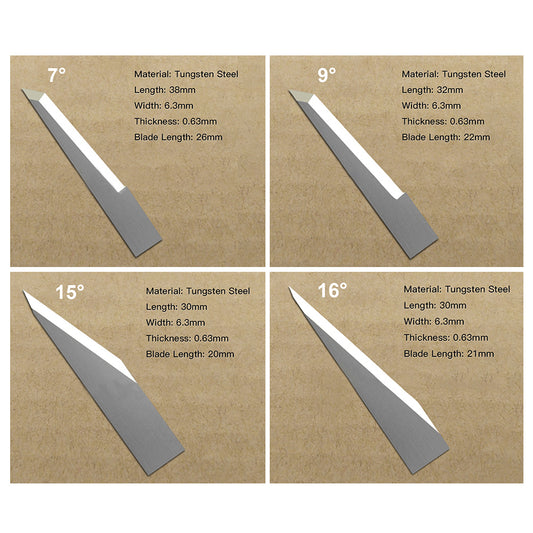 WaveTopSign 15-60° Vibration Knife Blade
