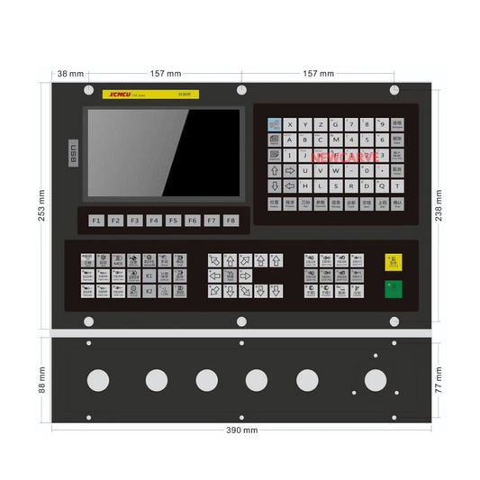 WaveTopSign XC809T 2-6Axis CNC Offline Control System for Lathe