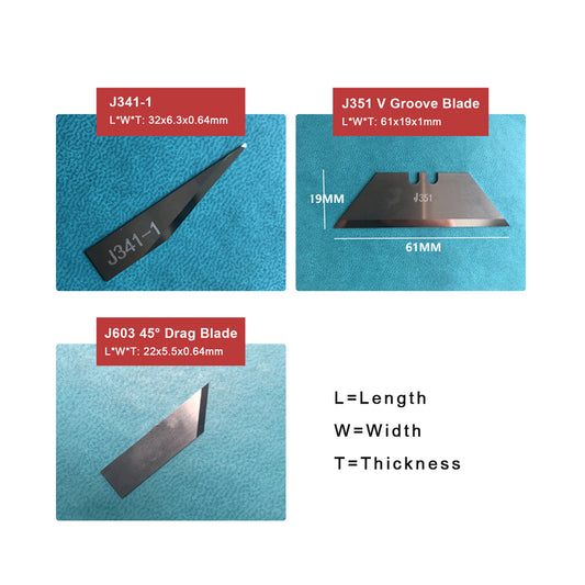 WaveTopSign JingWei Vibration Knife Blade 16-45°