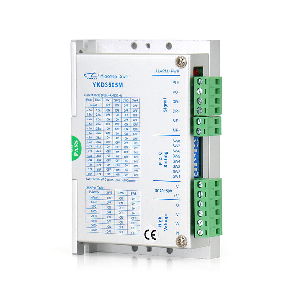 yako-stepper-motor-driver-ykd3505m-3phase-inout-voltage-20-50vdc-input-current-5-7a-for-co2-laser-cutting-and-engraving-machine