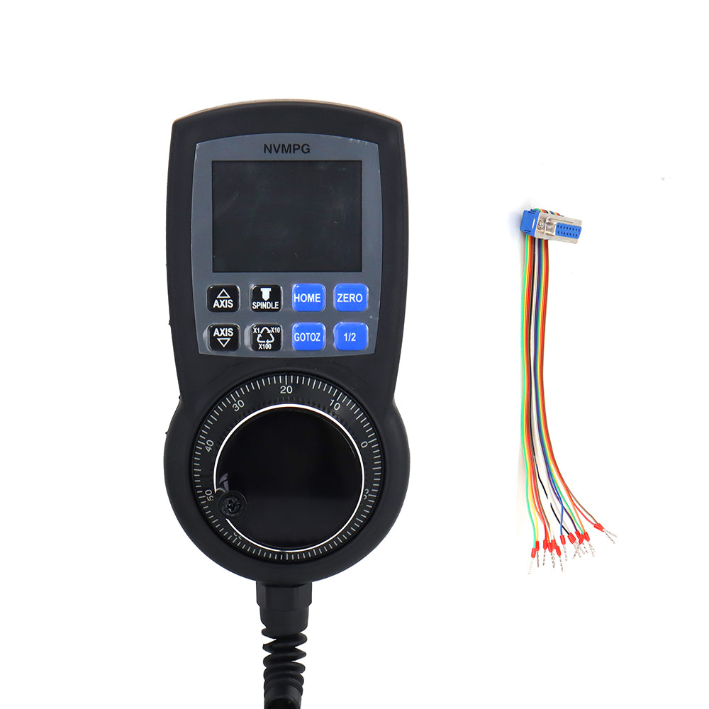 aubalasti-nvmpg-mach3-6-axis-handwheel-mpg-pendant-manual-pulse-generator-hand-wheel-serial-communication-with-lcd-display
