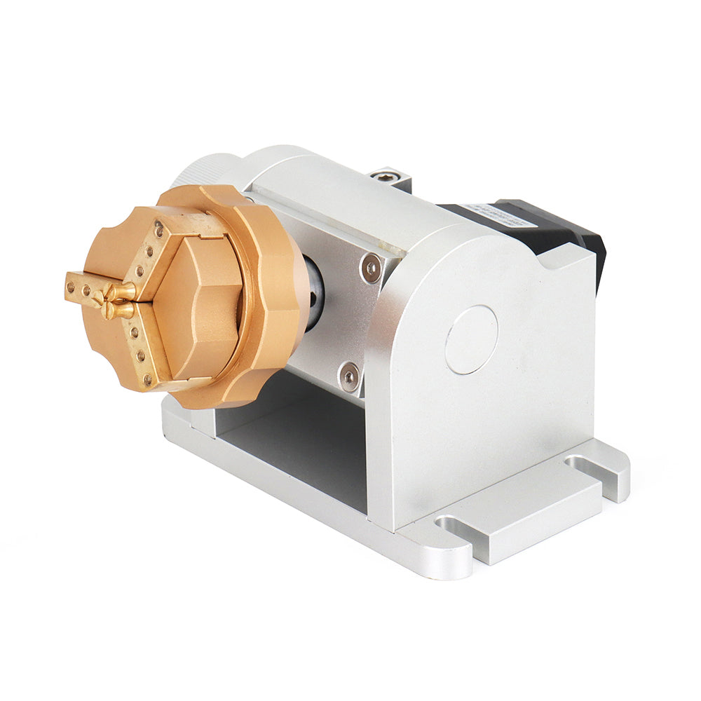 wavetopsign-rotary-worktable-wt-d50-rotary-attachment-with-stepper-driver-tb6600-for-laser-marking-machine