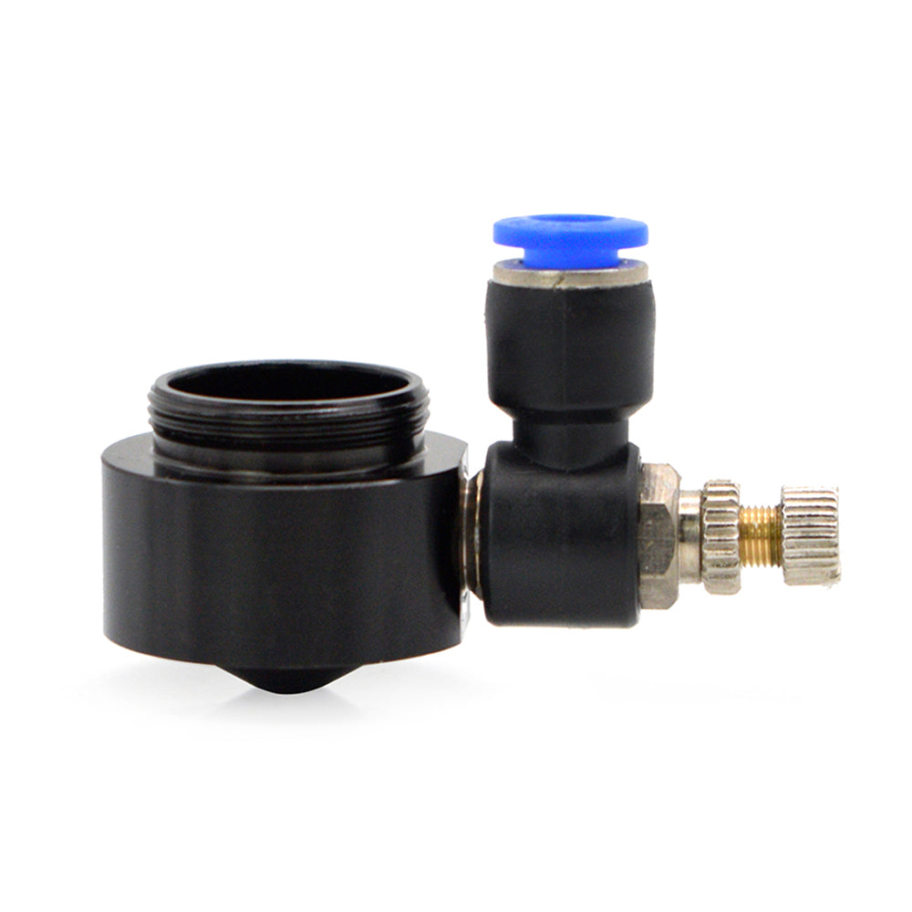 wavetopsign-air-nozzle-for-dia-20-fl38-1mm-focus-lens-co2-short-nozzle-with-fitting-for-laser-head-at-co2-laser-cutting-machine