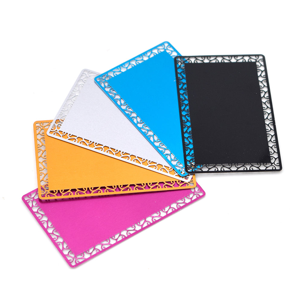 wavetopsign-100pcs-0-2mm-business-name-cards-multicolor-aluminium-alloy-metal-sheet-testing-material-for-laser-marking-machine