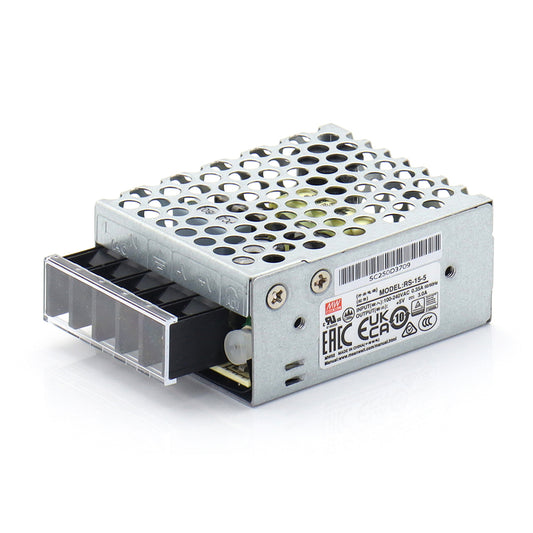 WaveTopSign MeanWell 15W Switch Power Supply RS-15-5 5V 3A