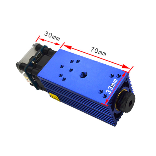 WaveTopSign 450nm Blue Laser Module PWM 2500mw 12V