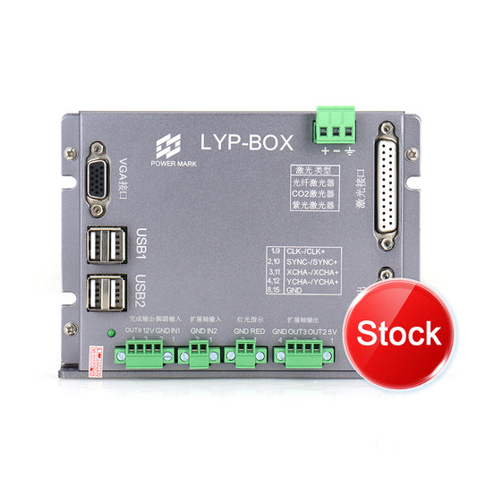 WaveTopSign LYP-BOX Fiber Laser CO2 Laser UV Laser Control Card 12-24V