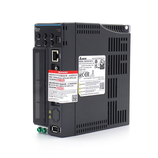 WaveTopSign Delta B3 400W Servo Motor Kits ASD-B3-0421-L + ECM-B3M-CA0604RS1/SS1 Replaces B2 Series 400W