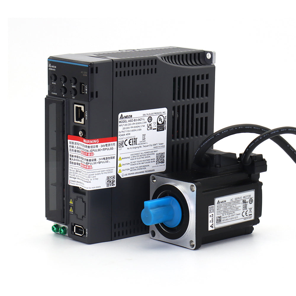 wavetopsign-delta-b3-200w-servo-motor-kits-asd-b3-0421-l-ecm-b3m-ca0604rs1-ss1-replaces-b2-series-400w