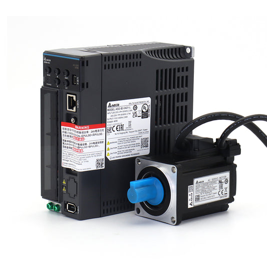 WaveTopSign Delta B3 400W Servo Motor Kits ASD-B3-0421-L + ECM-B3M-CA0604RS1/SS1 Replaces B2 Series 400W