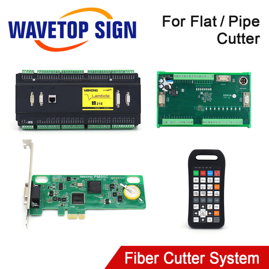 WeiHong Bus Fiber Pipe Flat Cutting Control System Lambda21E+PM95C+EX41A For LS2000M LS3000M TU3000M
