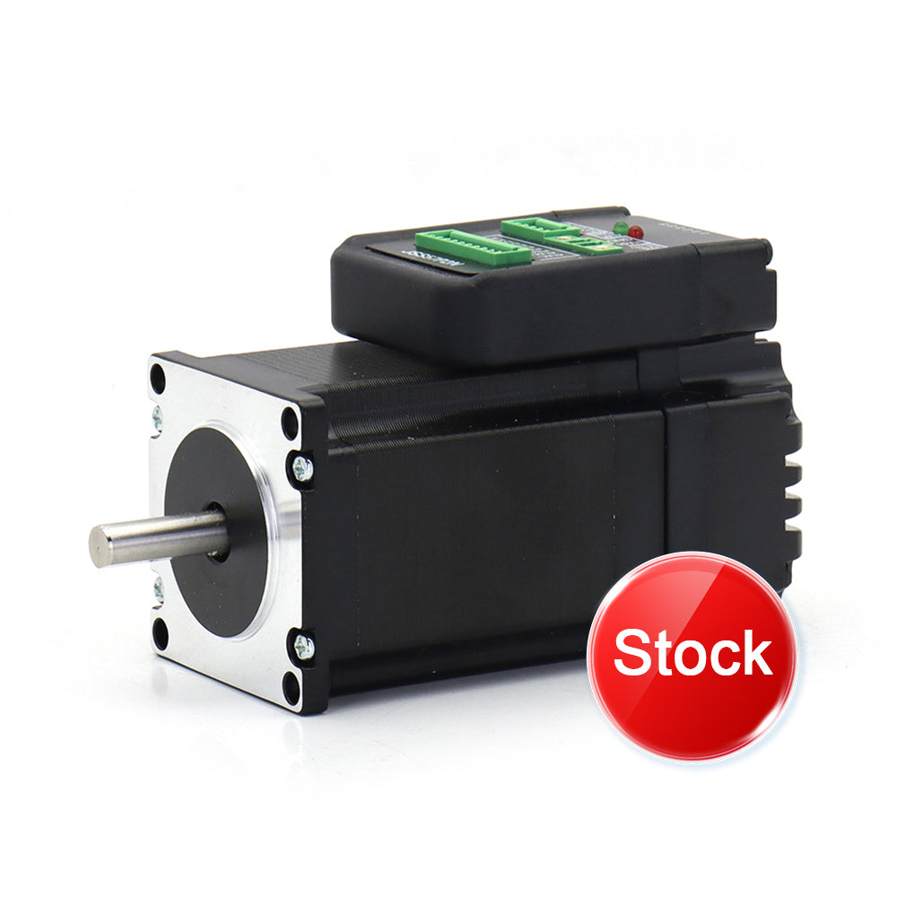 wavetopsign-nema23-180w-ac-integrated-servo-motor-with-driver-36vdc-0-6n-m-3000rpm