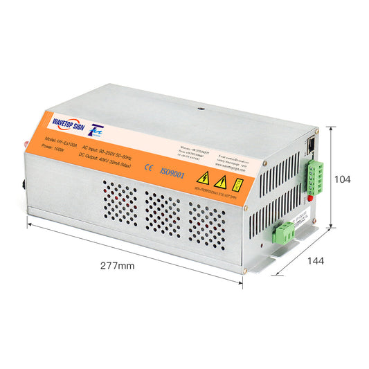 WaveTopSign 100W HY-EsA100 CO2 Laser Power Supply