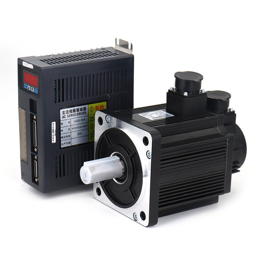 WaveTopSign 1.5KW AC Servo Motor Driver Kits 6N.m 130ST-M06025+AASD-30A