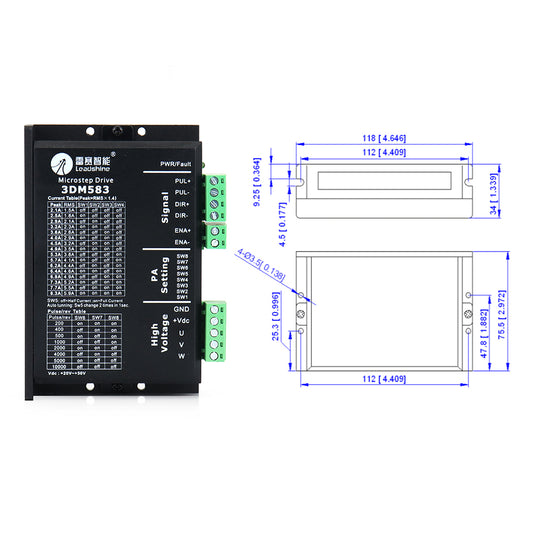 WaveTopSign Leadshine 3DM583 3Phase Stepper Motor Driver