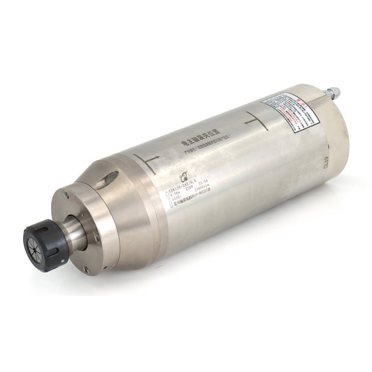 WaveTopSign 5.5-7.5KW CNC Water Cooled Spindle Motor For Metal Cutter