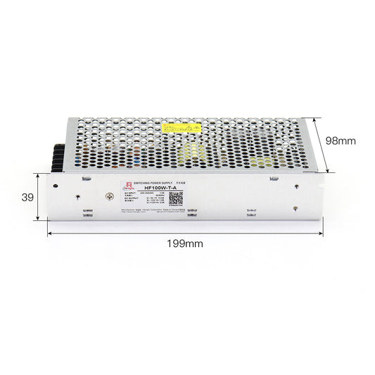 WaveTopSign 100W HF100W-T-A Switch Power Supply Triple Ooutput