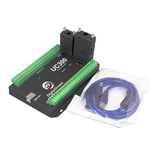 WaveTopSign UC300 Mach3 CNC USB Motion Controller NVUM 3-6Axis