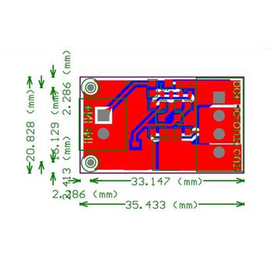 WaveTopSign MOS Tube Field Effect Tube PWM 5-24V Switch Control Board