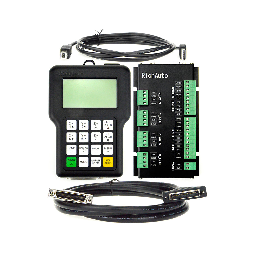 Rectractable Machine Controller RichAuto CNC Controller DSP A11 A12S A15 A18 3-axis 4-axis or Plasma ...