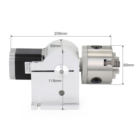 WaveTopSign D80mm Rotary Attachment Set