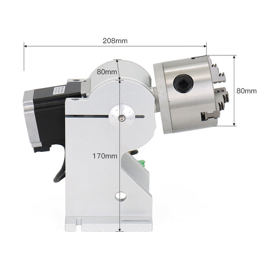 WaveTopSign D80 Rotary Attachment Set
