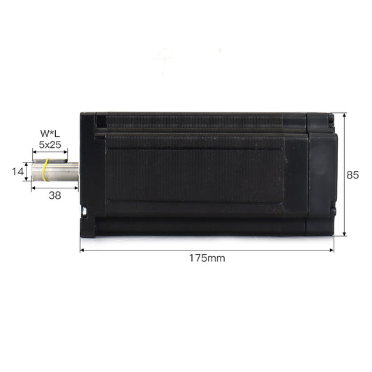WaveTopSign JMC Nema34 Hybrid Closed Loop Motor Driver Set 12N.m 86J18156EC+2HSS86H