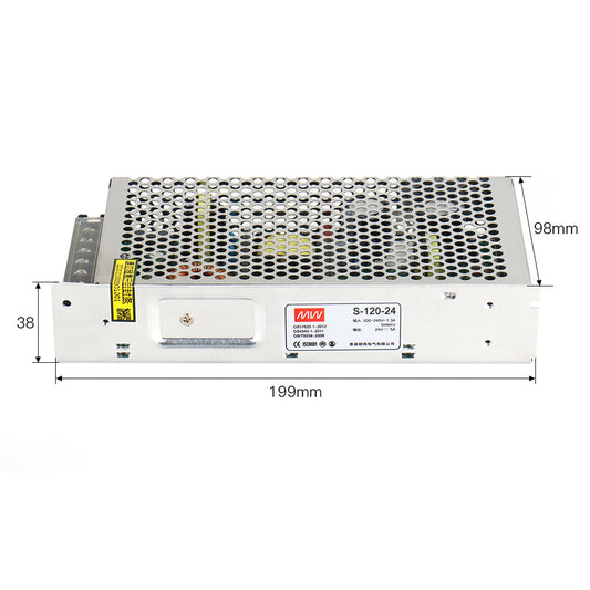 WaveTopSign 120W Original Meanwell S-120 Switch Power Supply