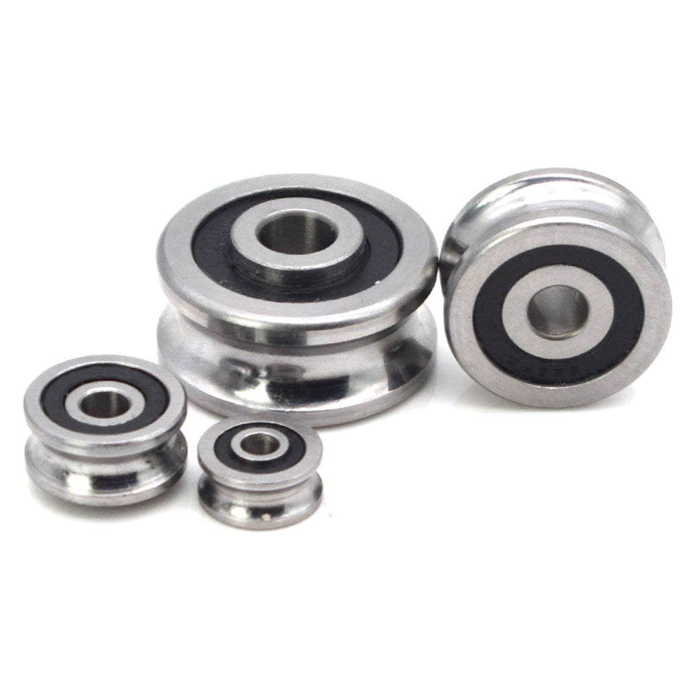 5pcs-u-deep-groove-ball-bearings-sg10-sg15-sg20-sg25-double-row-miniature-pulley-steel-transmission-eccentric-wheel