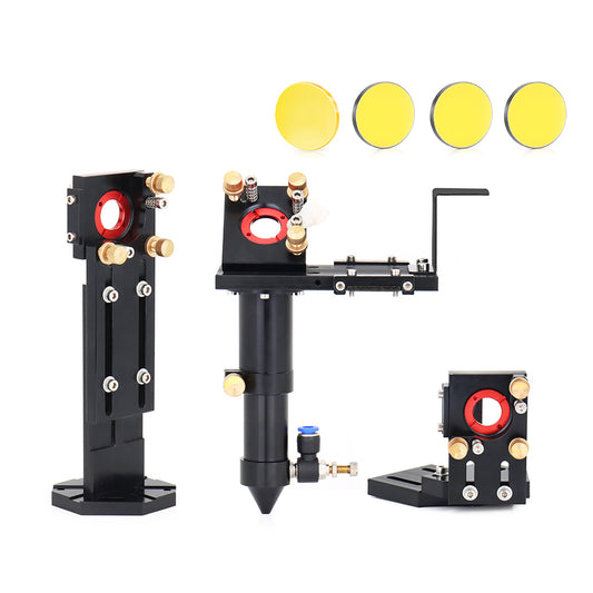 WaveTopSign CO2 Laser Head Set With Focus Lens & Reflective Mirror*3