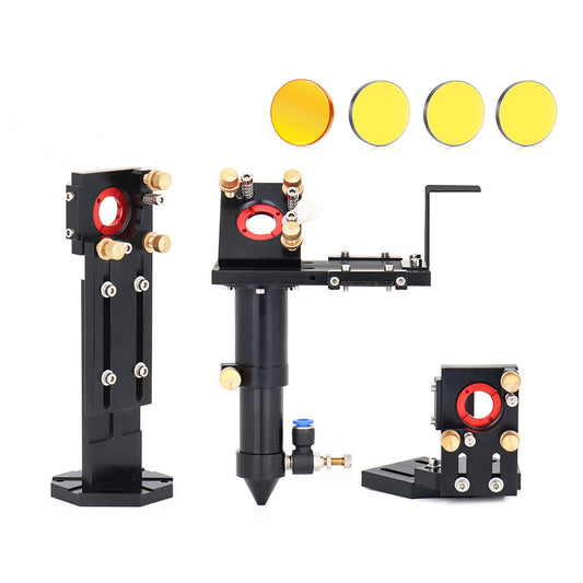 WaveTopSign CO2 Laser Head Set With Focus Lens & Reflective Mirror*3