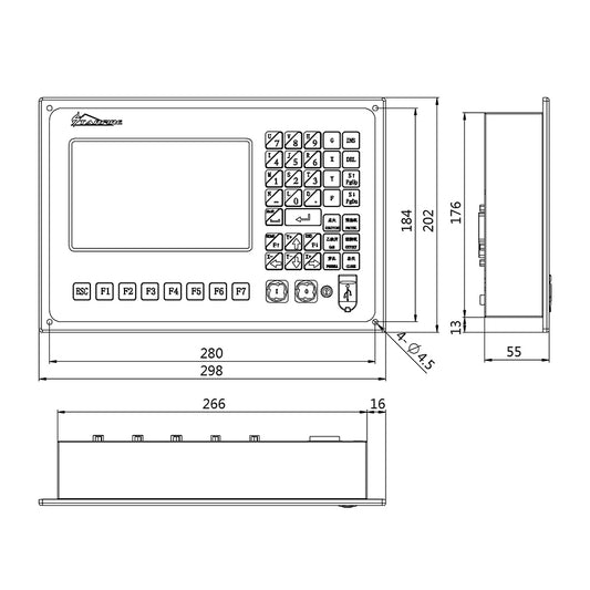 WaveTopSign SF-2100C 2Axis CNC Plasma Cutting Control System