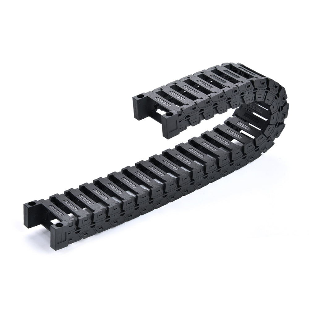 1meter-cable-chain-25-series-high-speed-mute-bridge-open-on-both-side-towline-transmission-drag-chain-for-co2-laser-machine