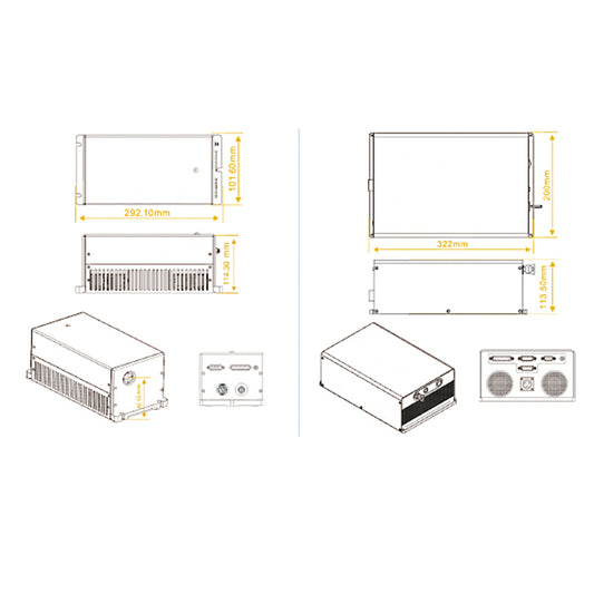 WaveTopSign INNO 355nm UV Laser Source Air Cooled for 3D Printing